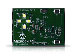 MCP1252 Charge Pump Backlight Demo Board