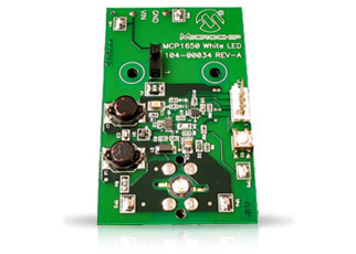 MCP1650 3W White LED Demo Board