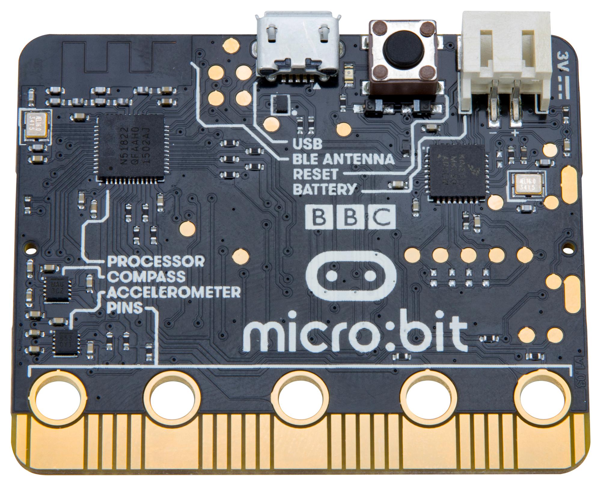 MB80US Bbc Microbit Single Board Computer, microbit, Pocket Sized