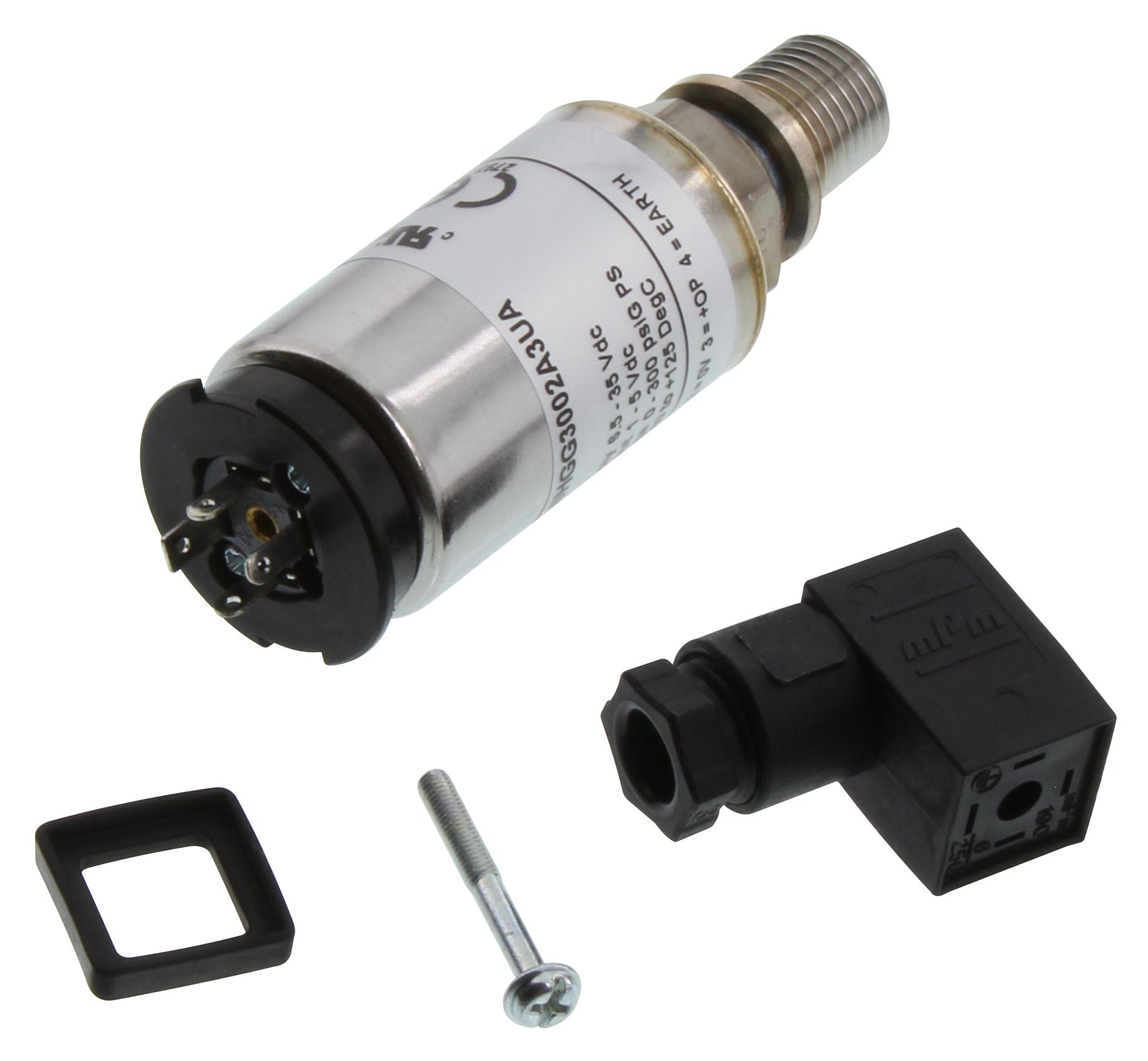1200HGG3002A3UA GEMS SENSORS, PRESSURE TRANSDUCER, 300PSI, 1
