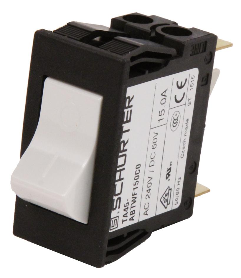 TA45-ABTWF150C0 - Schurter - CIRCUIT BREAKER, THERMAL, 1P