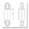 ESSENTRA COMPONENTS MDLSP1-06M-01