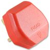 MULTICOMP PRO 13A PLUG RED
