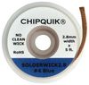 CHIP QUIK SOLDERWICK2.8