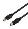 L-COM CAU3HFAB-BLK-05M