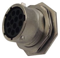 SOURIAU-SUNBANK / EATON UT071412SH6 Circular Connector, Standard Circular Connector, Souriau Trim Trio UT0 Series, Jam Nut Receptacle