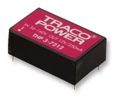 TRACO POWER THP 3-4823 DC/DC Converter,3W,+-15V/0.1A