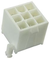 TE CONNECTIVITY - AMP 1-770182-0 Pin Header, Vertical, Wire-to-Board, 4.14 mm, 3 Rows, 9 Contacts, Through Hole Straight