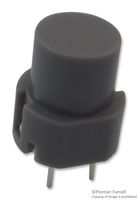 C&K COMPONENTS D6R10LFS Tactile Switch, D6 Series, Top Actuated, Through Hole, Round Button, 130 gf, 100mA at 32VDC