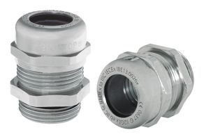 LAPP 53112750 Cable Gland, M40, 19 mm, 28 mm, Brass, Metallic - Nickel Finish, IP68