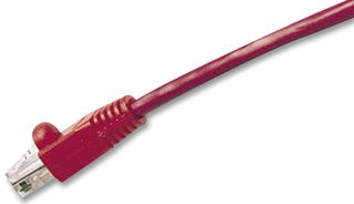 MOLEX CES PCD-01000-0C Ethernet Cable, Patch Lead, Cat5e, RJ45 Plug to RJ45 Plug, Red, 0.5 m