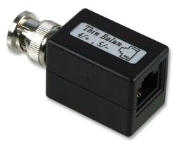 PRO SIGNAL AB4/5M88 Connector Adapter, Balun, 4/5, 50 Ohm, BNC Coaxial, Plug, RJ45, Jack