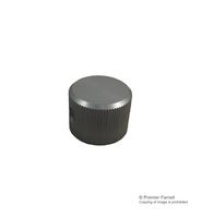 MENTOR 507.61 Knob, Round Shaft, 6 mm, Aluminium, Round Knurled, 20 mm