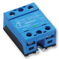 CELDUC SO842074 Solid State Relay, 25 A, 275 Vrms, Panel Mount, Screw, Zero Crossing