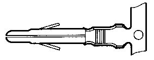 TE CONNECTIVITY - AMP 926900-3 CONTACT PIN, 16-13AWG