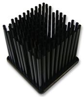 MALICO MBH375002-33P/2.6 Heat Sink, BGA, Black Anodized, 2.1 °C/W, BGA, 37 mm, 33 mm, 37 mm