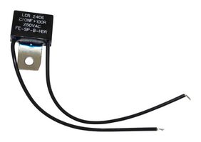 LCR COMPONENTS FE-SP-B-HDR23-220/100 Safety Capacitor, Radial Box - 2 Pin, 0.22 µF, ± 10%, X2, Panel Mount