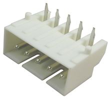 MOLEX 53259-0529 Pin Header, Wire-to-Board, 3.5 mm, 1 Rows, 5 Contacts, Through Hole Right Angle