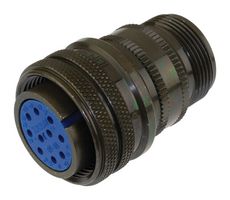 AMPHENOL INDUSTRIAL 97-3106A-10SL-3S Circular Connector, 97 Series, MIL-DTL-5015 Series, Straight Plug, 3 Contacts, Solder Socket