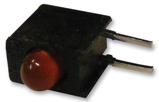 DIALIGHT 551-2509F Circuit Board Indicator, Orange, 1 LEDs, Through Hole, T-1 (3mm), 10 mA, 7 mcd