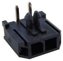 MULTICOMP PRO 2261(5561)RA-02 Pin Header, Right Angle, Wire-to-Board, 3 mm, 1 Rows, 2 Contacts, Through Hole Right Angle