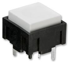 C&K COMPONENTS KS12R21CQD SWITCH, PUSHBUTTON, SPDT, WHITE