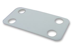 PANDUIT MP250-M Wire Marker, Tie On Write On Plate, Blank (No Legend), White, 19.1mm x 63.5mm, 4.8 mm