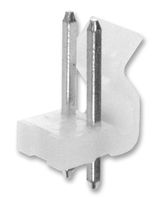 MOLEX 09-65-2028 Pin Header, Vertical, Wire-to-Board, 3.96 mm, 1 Rows, 2 Contacts, Through Hole Straight