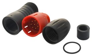 BINDER 99-9125-50-08 Circular Connector, Miniature Circular Connector, 720 Series, Cable Mount Plug, 8 Contacts