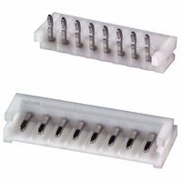 JST / JAPAN SOLDERLESS TERMINALS S8B-EH (LF)(SN) Pin Header, Side Entry, Wire-to-Board, 2.5 mm, 1 Rows, 8 Contacts, Through Hole, EH