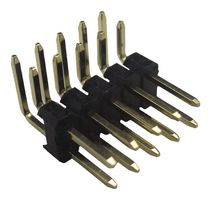 WURTH ELEKTRONIK 61301021021 Pin Header, Right Angle, Board-to-Board, 2.54 mm, 2 Rows, 10 Contacts, Through Hole Right Angle