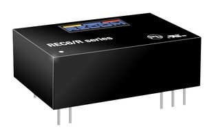 RECOM POWER REC6-0505DRW/R10/C Isolated Through Hole DC/DC Converter, ITE, DIP, 2:1, 6 W, 2 Output, 5 V