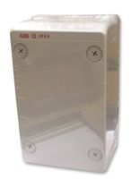 ABB 12804 Plastic Enclosure, Junction Box, Thermoplastic, 220 mm, 140 mm, 140 mm, IP65