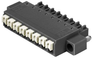 WEIDMULLER 1971620000 Pluggable Terminal Block, 3.81 mm, 5 Ways, 26 AWG, 16 AWG, 1.5 mm², Push In