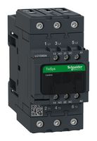SCHNEIDER ELECTRIC LC1D65AM7 Contactor, LC1D, 65 A, DIN Rail, 600 VAC, 3PST-NO, 3 Pole, 50 hp