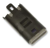 MOLEX 52266-0211 Connector Housing, Black, Mizu-P25 Waterproof, Splash Proof 52266 Series, Plug, 2 Ways, 2.5 mm