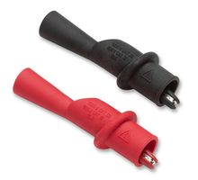 FLUKE FLUKE AC175 Crocodile Clip, 8 mm, 10 A, Black, Red