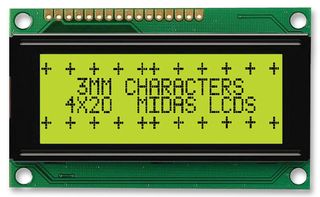 MIDAS DISPLAYS MC42004A6WR-SPTLY-V2