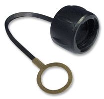 SOURIAU-SUNBANK / EATON UTS14DCGR Dust Cap / Cover, Jam Nut, Sealing Cap, UTS Series Circular Connectors, Thermoplastic Body