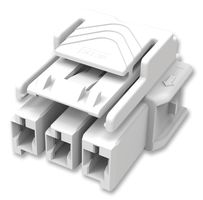 TE CONNECTIVITY - AMP 1-1971776-3 Connector Housing, Power Triple Lock, Plug, 6 Ways, 6 mm
