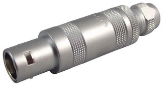 LEMO FFB.1S.405.CLAC62 Circular Connector, Standard Circular Connector, 1S Series, Cable Mount Plug, 1 Contacts
