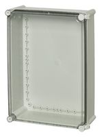 FIBOX PC 3828 13 T-2FSH ENCL. Plastic Enclosure, IK08 (Side) / IK09 (Front), DIN Rail, Polycarbonate, 130 mm, 278 mm, 378 mm