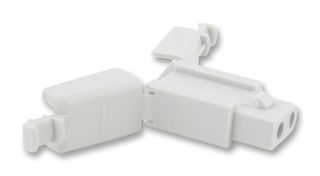 SOURIAU-SUNBANK / EATON SMS2RDH3 Connector Housing, Integrated strain relief hood, Souriau Qikmate SMS, Receptacle, 2 Ways