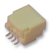 JST / JAPAN SOLDERLESS TERMINALS SM02B-NSHSS-TB (LF)(SN) Pin Header, Wire-to-Board, 1 mm, 1 Rows, 2 Contacts, Surface Mount, NSH