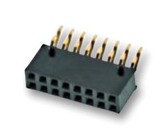 WURTH ELEKTRONIK 610110249221 PCB Receptacle, Board-to-Board, 2.54 mm, 2 Rows, 10 Contacts, Surface Mount Right Angle