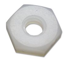 TR FASTENINGS TRNH-632 Nut, Hex, 6-32 UNC, Nylon 6.6, Pack of 100