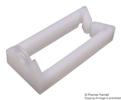 TR FASTENINGS TRWS-SR-2-01 Fastener, Wire Saddle, Screw Mount Cable Clamp, Nylon 6.6 (Polyamide 6.6), Natural, 15.4 mm