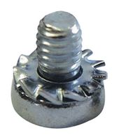 ETTINGER 081.57.433 Machine Screw, Lock Washer, M4, 8 mm, Steel 4.8, Zinc, Pan Head Phillips