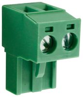 CAMDENBOSS CTBP9208/2 Pluggable Terminal Block, 5.08 mm, 2 Ways, 28 AWG, 14 AWG, 1.5 mm², Clamp
