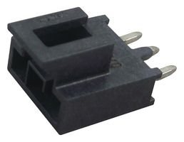 MOLEX 105309-1203 Pin Header, Vertical, Wire-to-Board, 2.5 mm, 1 Rows, 3 Contacts, Through Hole Straight